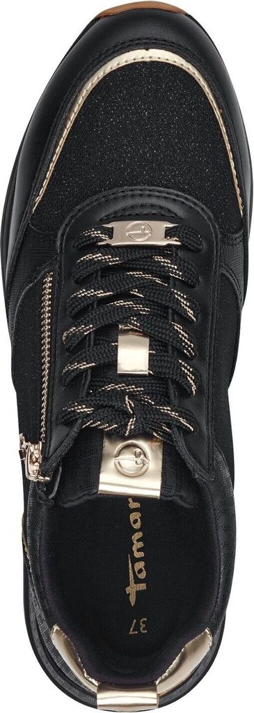 Scarpe da ginnastica Tamaris da donna, nero Immagine del prodotto 