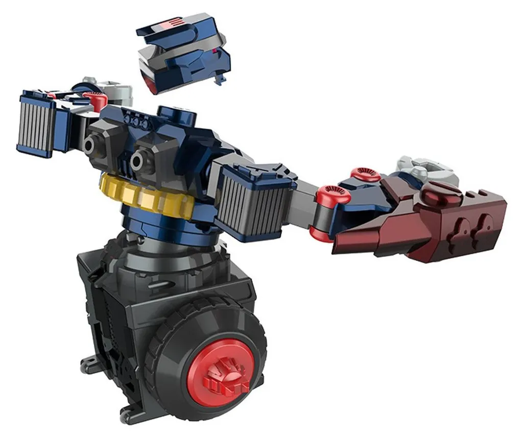 Jeu de Combat Parent-Enfant : 2 Robots avec Télécommande pour Duel Bleu - 10