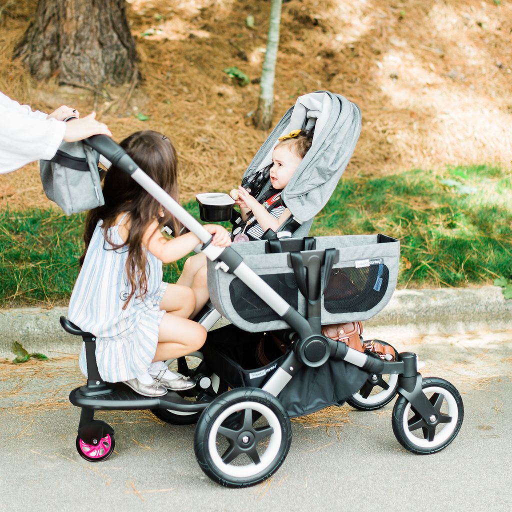 Buggyboard sitz für Kinderwagen Board Trittbrett Kinder Rollbrett bis 25kg 