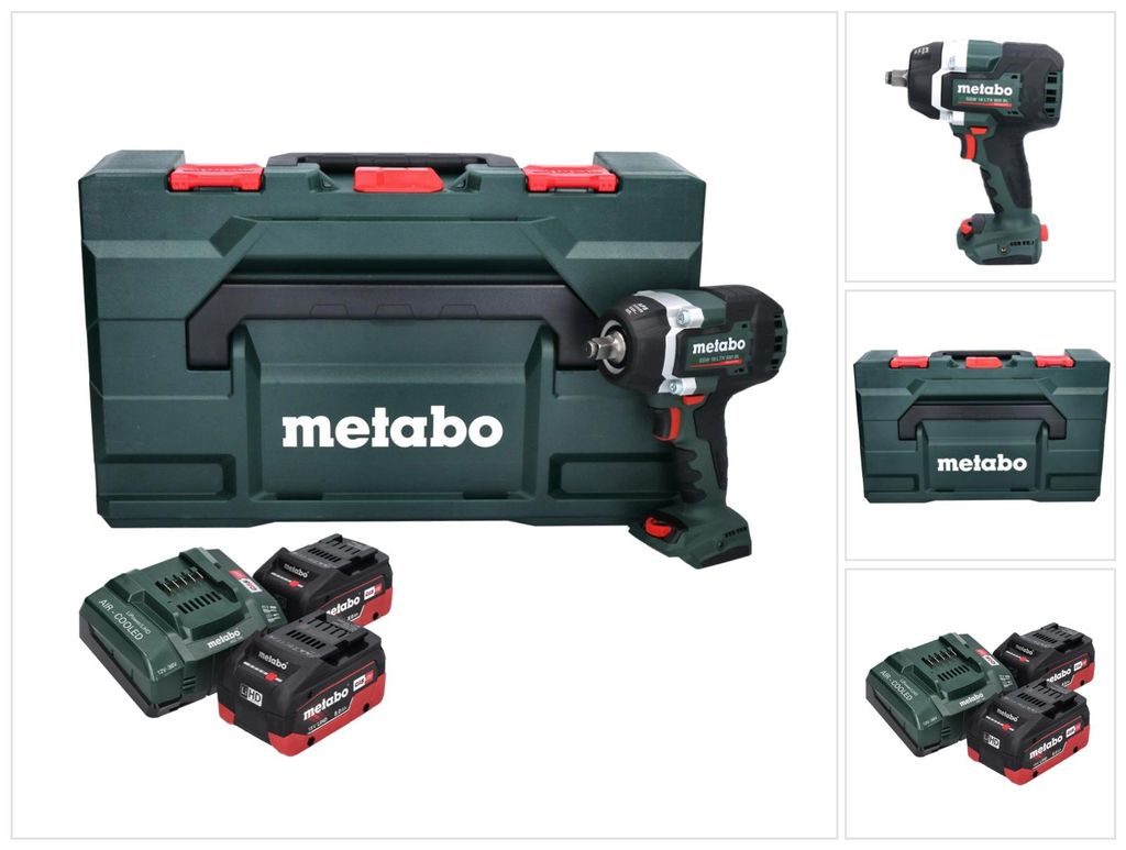Metabo SSW 18 LTX 800 BL Akku Schlagschrauber 18 V 800 Nm Produktbild 