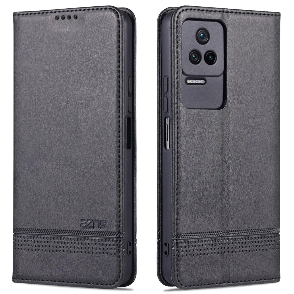 Posanter Cover per Xiaomi Poco F3/Mi 11i/Redmi K40/K40 Pro, Flip Custodia Portafoglio Caso Libro Pelle PU e TPU Silicone, Ultra Sottile con Chiusura Magnetica e Tasca per Carte Wallet Caso (Nero