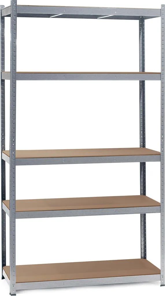 Étagère de Stockage Emboîtable 200kg par Plateau - Acier Galvanisé