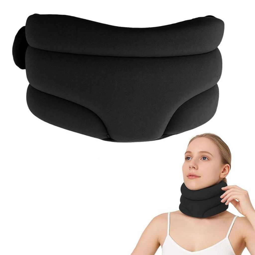 Halsstütze Memory Foam, ergonomische Nackenstütze mit 360° Produktbild 