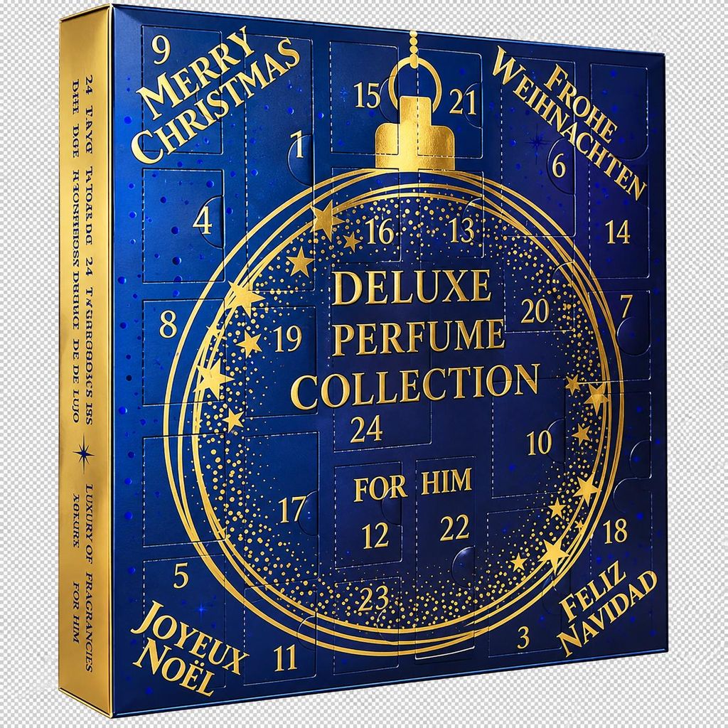 Deluxe Parfume Collection - Adventkalender for Him 2026 (1 Productafbeelding 