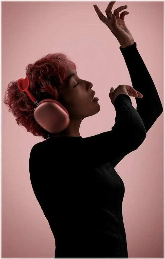 AirPods Max Rose avec Réduction Active du Bruit et Audio Spatial Apple