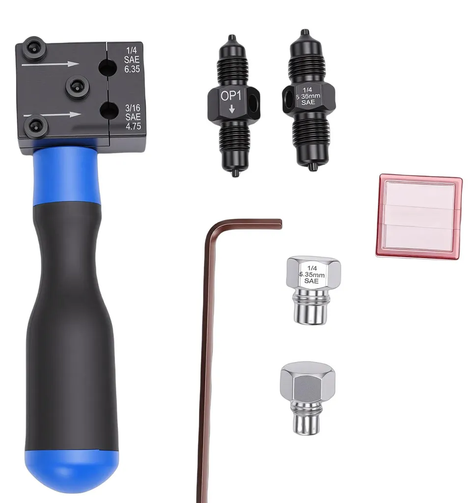 Kit réparation tuyau de frein auto et moto pour collet simple et double