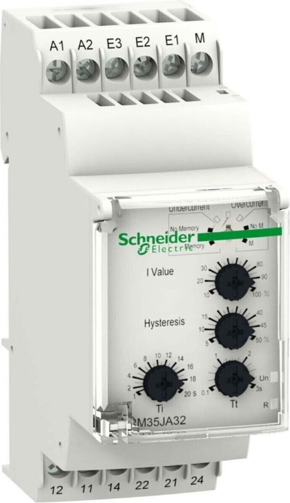 Schneider Electric RM35JA32MW, Czarny, IP20, IP30, GL UL Zdjęcie produktu 