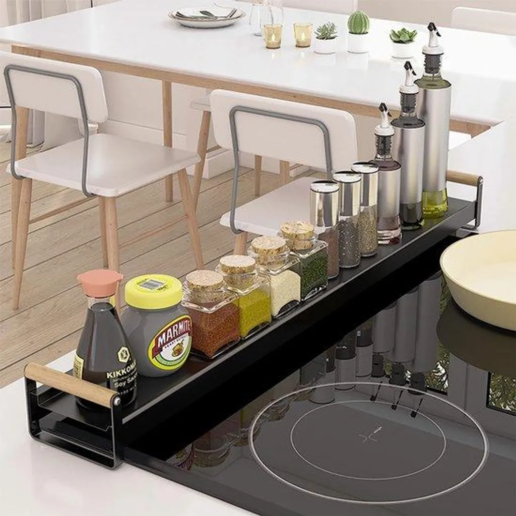 Organisateur de cuisine pour herbes et épices modulable 38 à 73 cm
