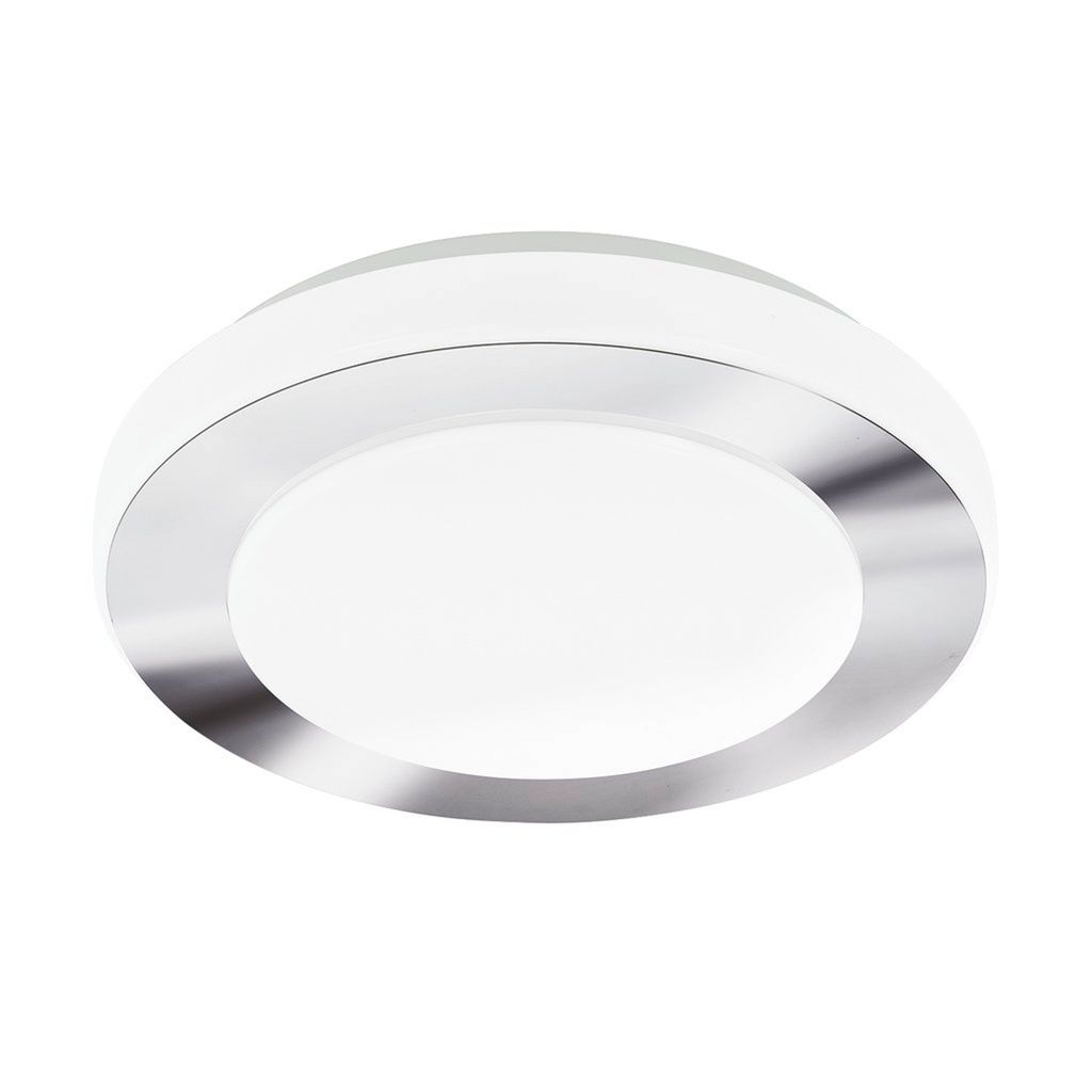 Eglo 95282 LED CARPI LED Wand-/Deckenleuchte 3x3,6W Ø300mm Weiss Chrom Warmweiss IP44
