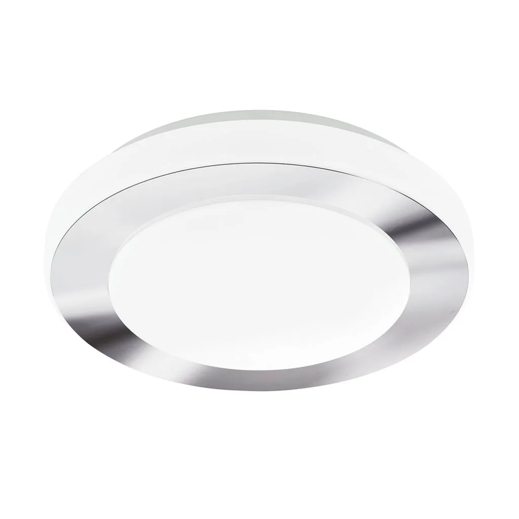 Plafonnier LED Carpi Finition Chrome 1100lm 30cm Design Épuré