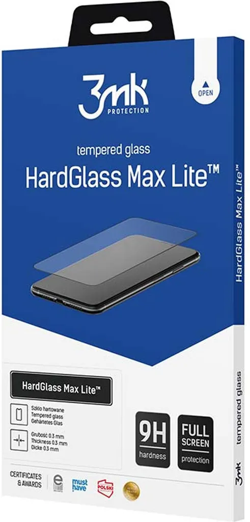 Vetro 3Mk Max Lite Google Pixel 9 Pro XL Nero - Protezione Schermo 9H