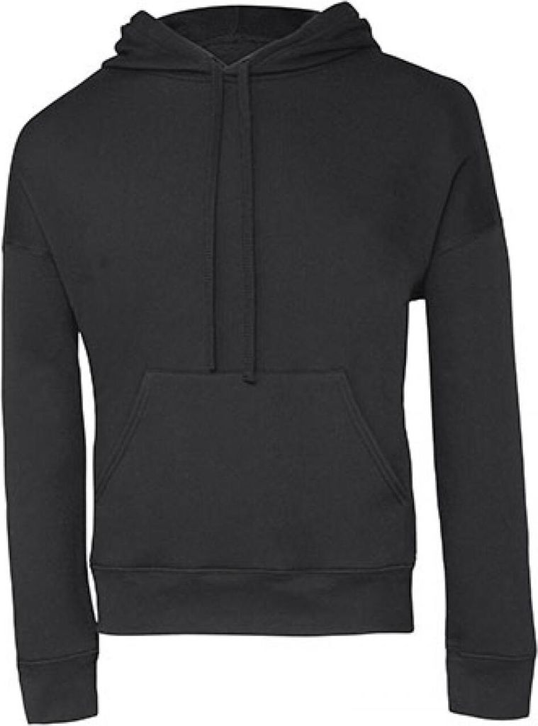 Canvas 3729 | Uni Sponge Fleece Pullover DTM Hoodie XS bis 2XL - Farbe: Dark Grey - Größe: XS