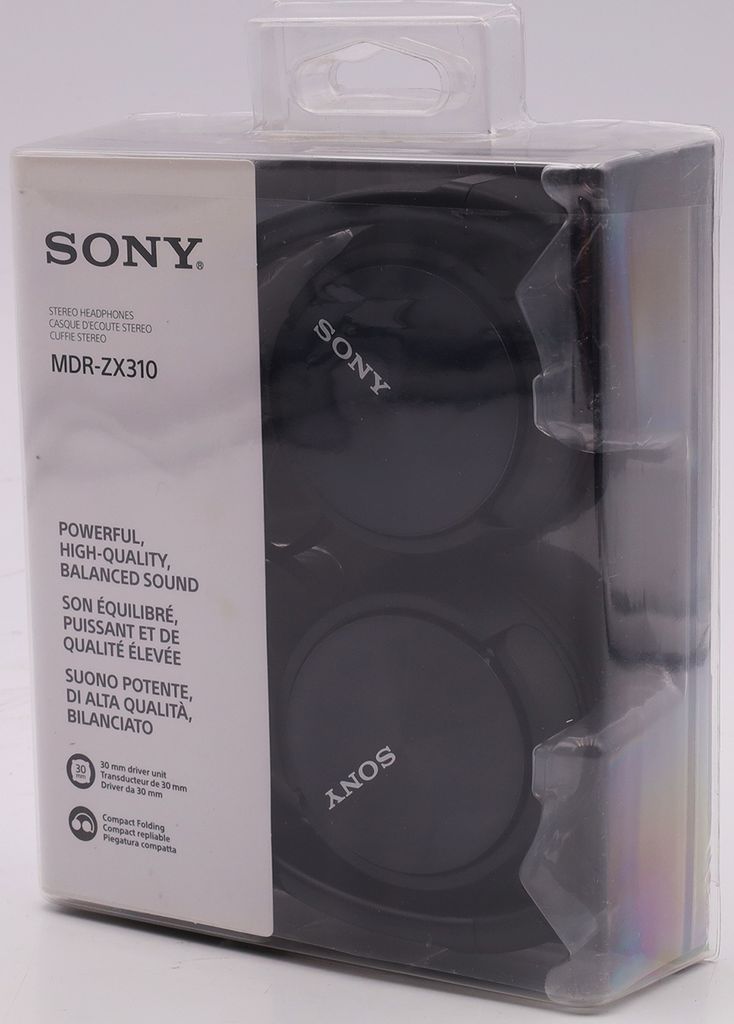 Sony MDR-ZX310B Schwarz Produktbild 3
