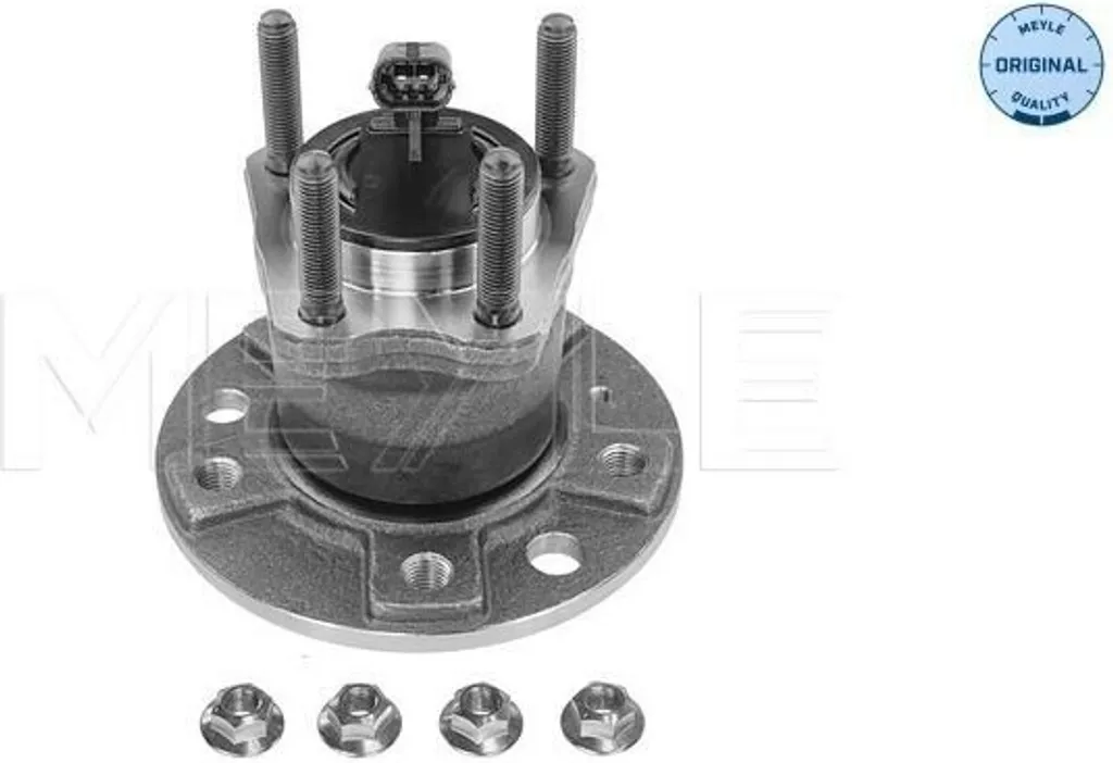 Kit roulement de roue arrière MEYLE 6147520001 pour Opel Astra et Zafira