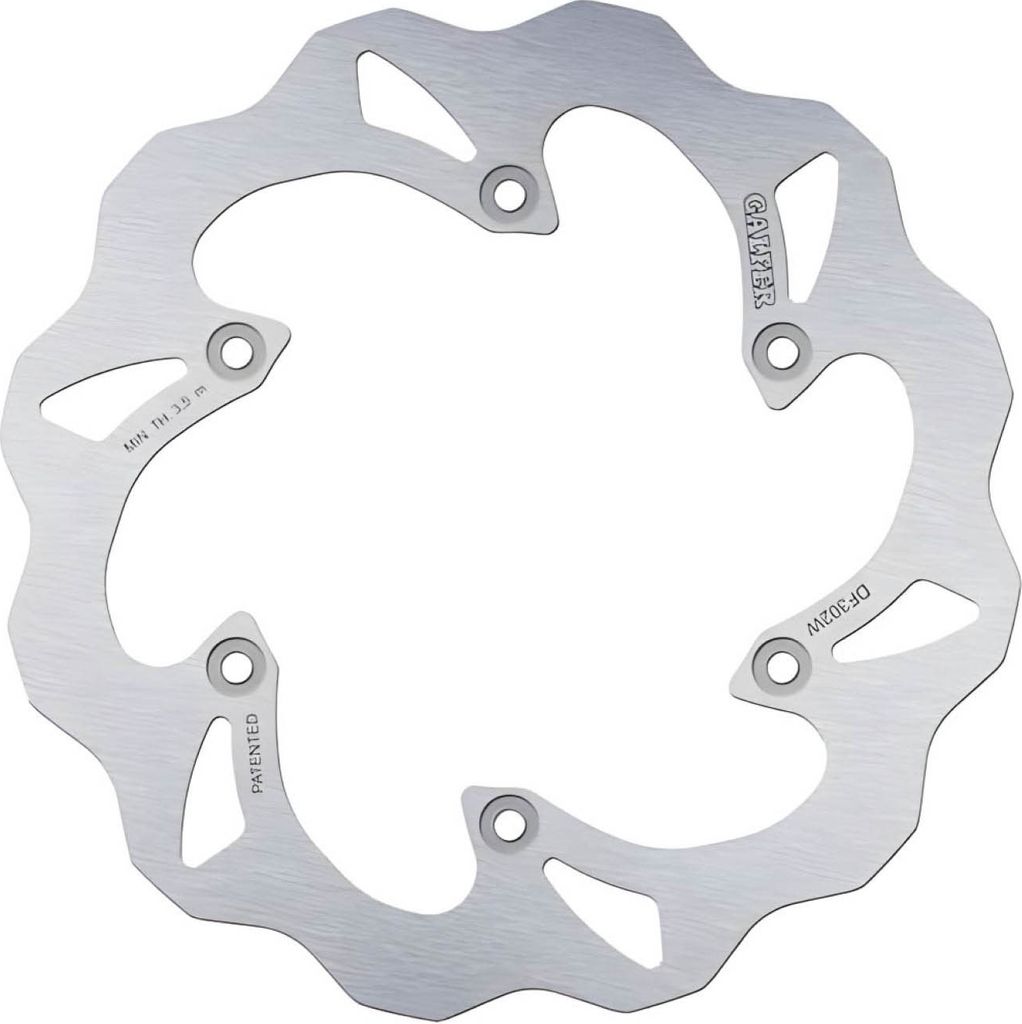 GALFER Wave Bremsscheibe "DF302", W - starr, (KBA), hinten Produktbild 