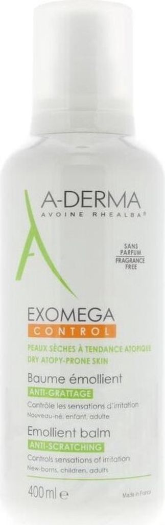A-Derma Exomega Control Erweichender Balsam 400ml