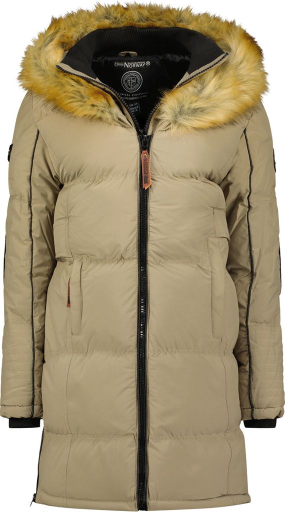 Geographical Norway Damen Steppjacke Winterjacke G-Blustery, Beige, Größe M