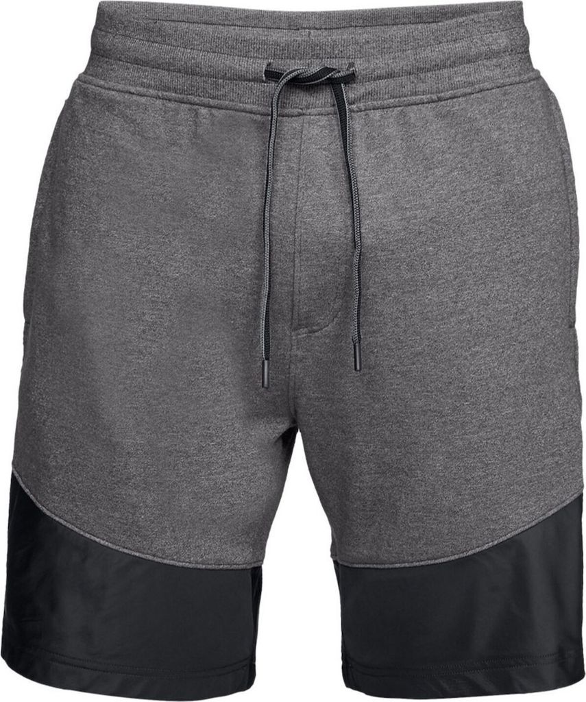 Under Armour Microthread Terry Shorts 1306477-019 Herrenschuhe, Grau, Größe: S