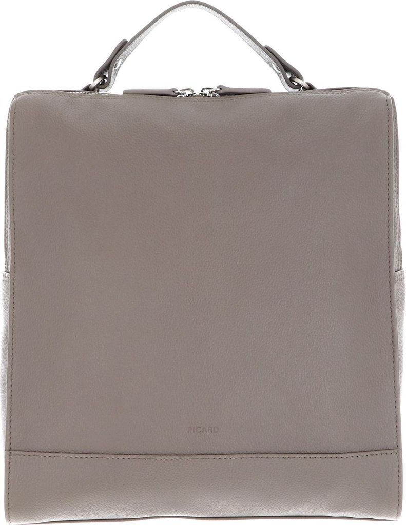PICARD Leder Freizeitrucksack Rucksack Luis Backpack Gravel taupe