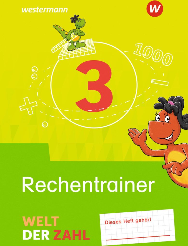 Welt der Zahl 3. Rechentrainer Produktbild 