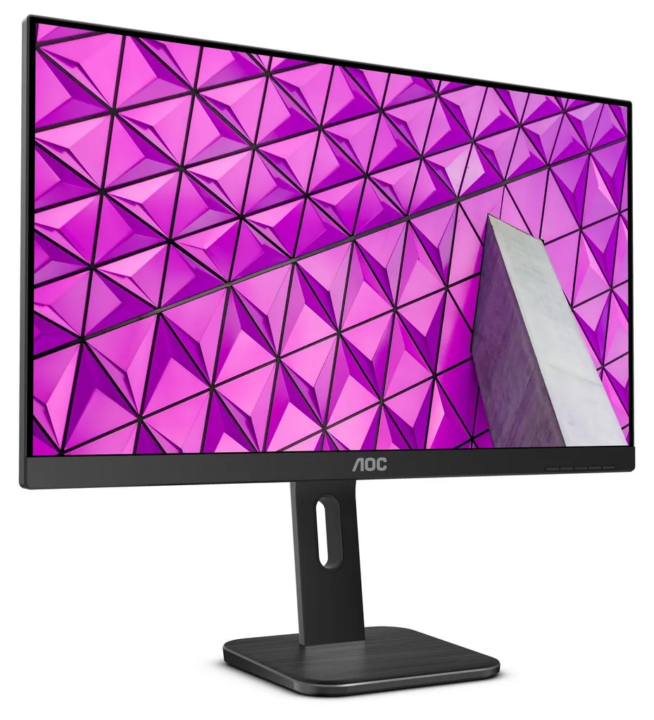 Écran PC Full HD AOC 24P1 Moniteur LED 24" avec pied réglable - 27