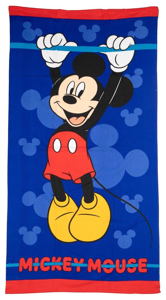 Telo da bagno per bambini Disney Mickey Mouse - Telo da Immagine del prodotto 