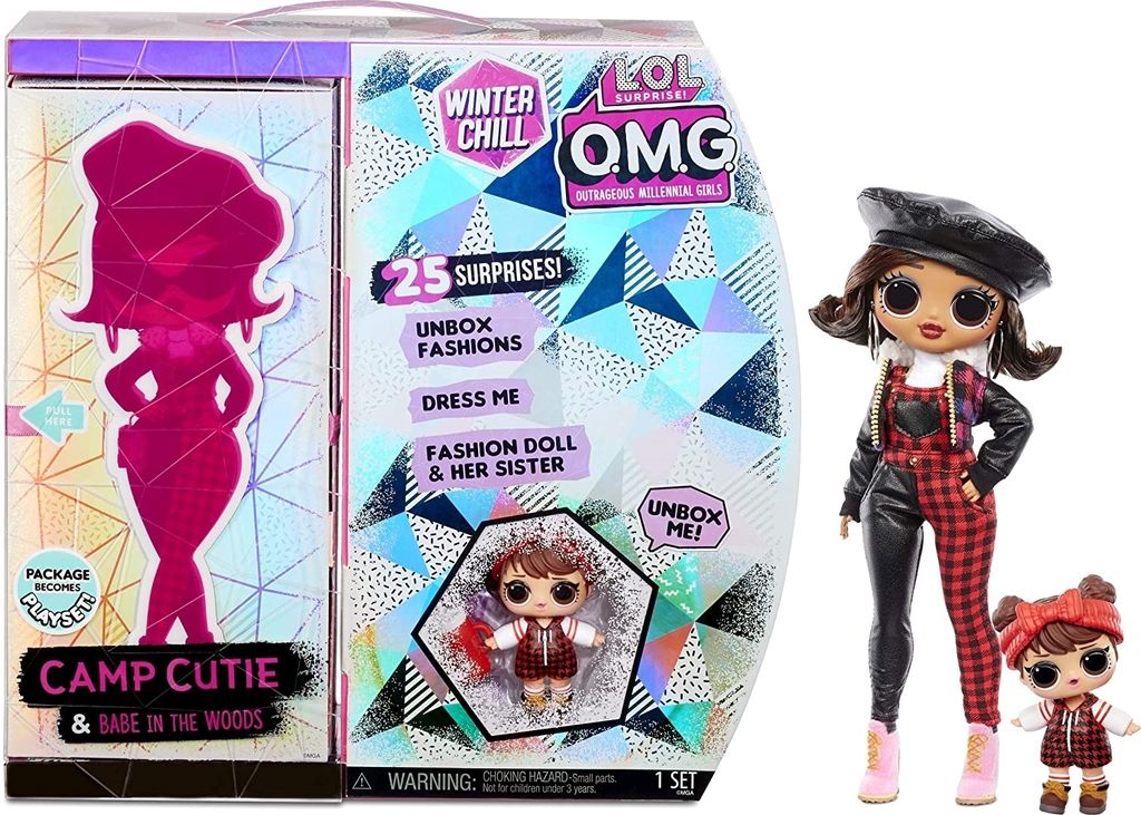 L.O.L. Surprise! OMG Winter Chill Camp Cutie and Babe in Zdjęcie produktu 