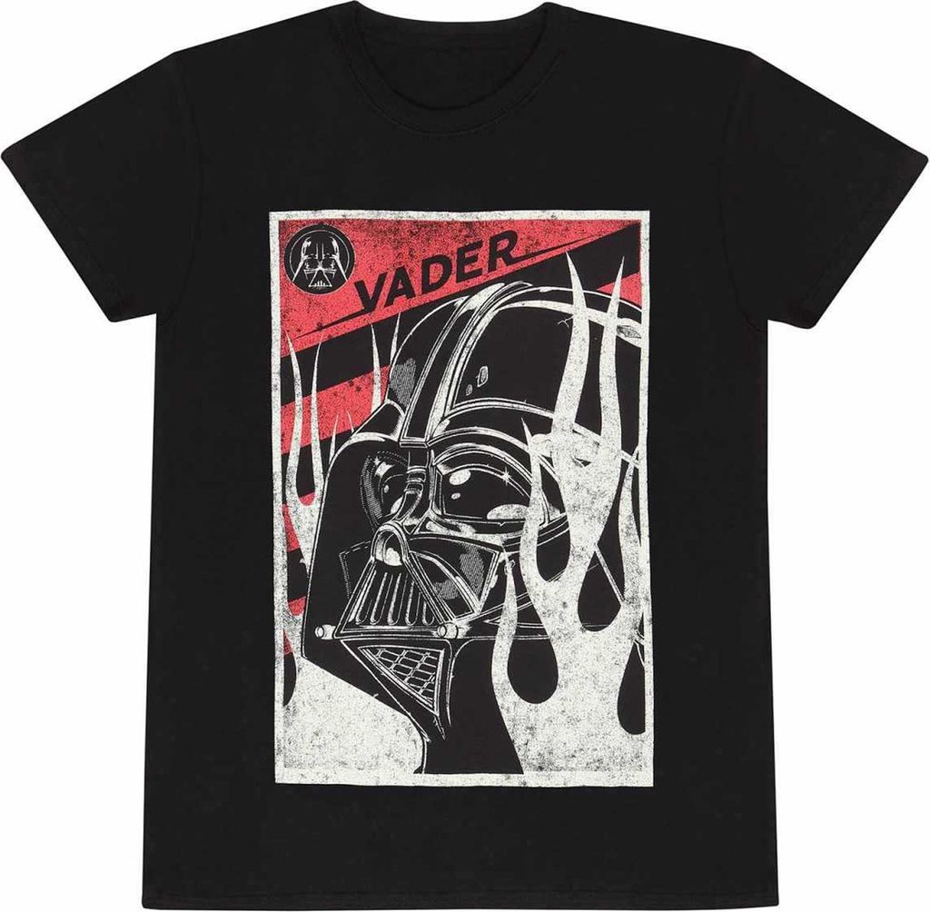 Star Wars - T-Shirt für Herren/Damen Uni HE2001 (L) (Schwarz)