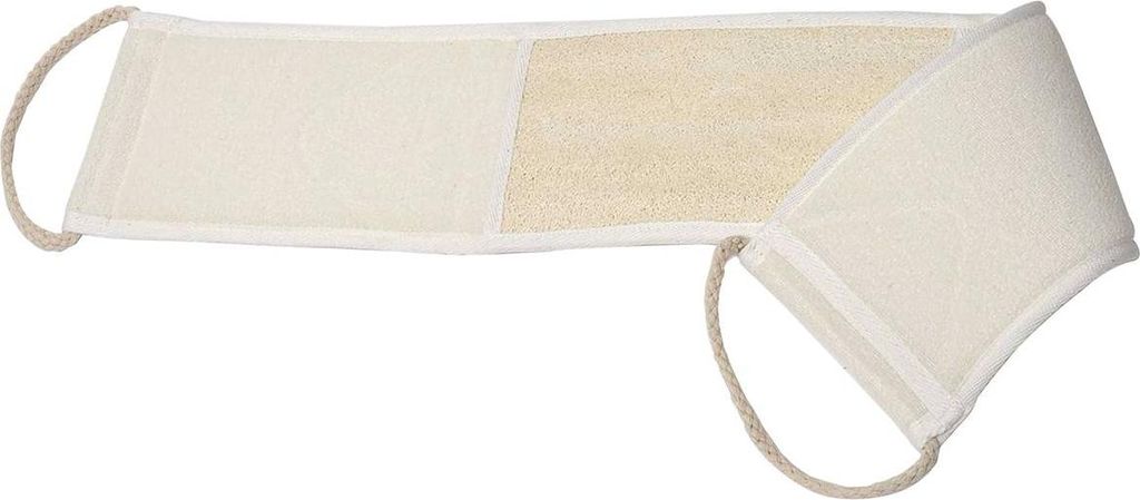 Peeling-massagestreifen für den körper aus polyester loofa gm - natürlich - Tendance