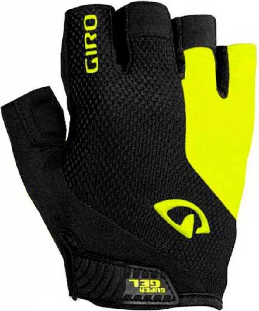 Giro Strade Dure Supergel Handschuhe Gelb,Schwarz M Herren Gelb,Schwarz M