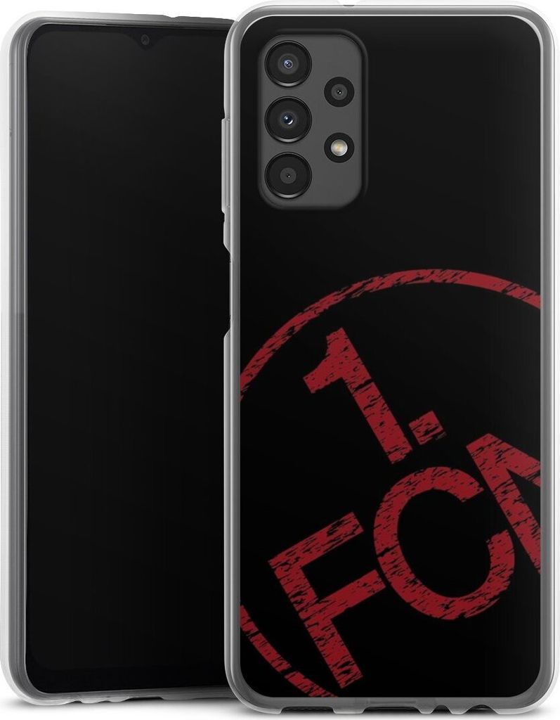DeinDesign Handyhülle für Samsung Galaxy A13 4G Silikon Hülle Case Smartphone Schutzhülle 1. FCN Fanartikel Textur