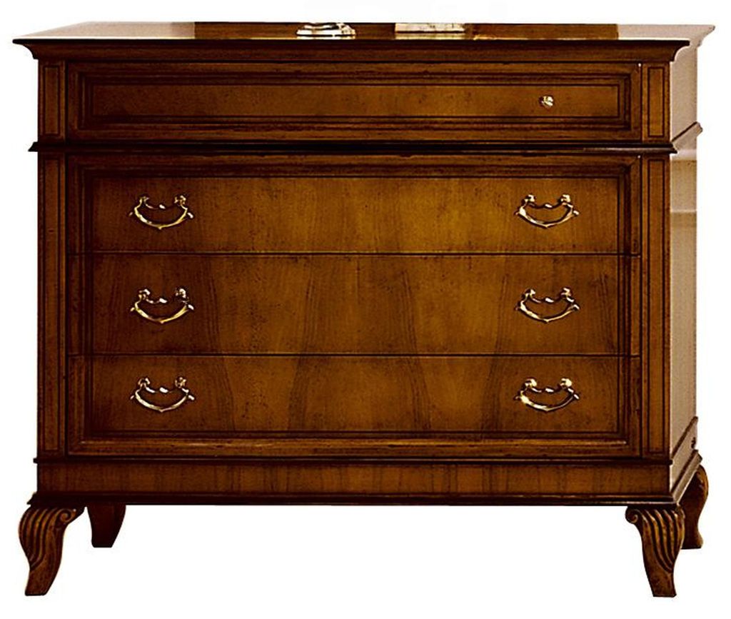 Klassische Holz Sideboard Schrank Hochschrank Neu Kommode Schlafzimmer Kommoden