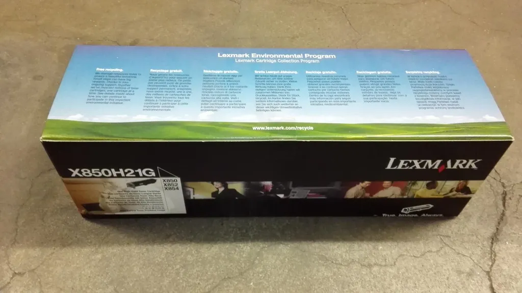 Lexmark X850H21G Toner Noir Haute Capacité pour Imprimante Série X850 - 5