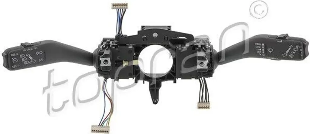 TOPRAN 119 525 Interruttore indicatori di direzione OE 5K0953513N9B9 compatibile con Octavia, Superb, Yeti, Caddy, EOS, Golf Plus, Golf VI, Jetta, Scirocco, Touran