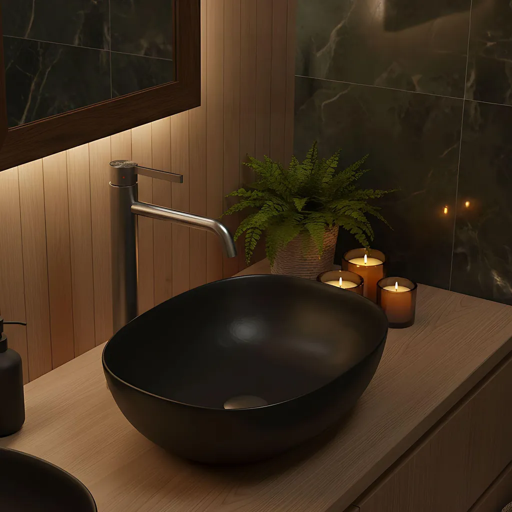 Rubinetto Lavabo Rea Foster Brush Steel - 11