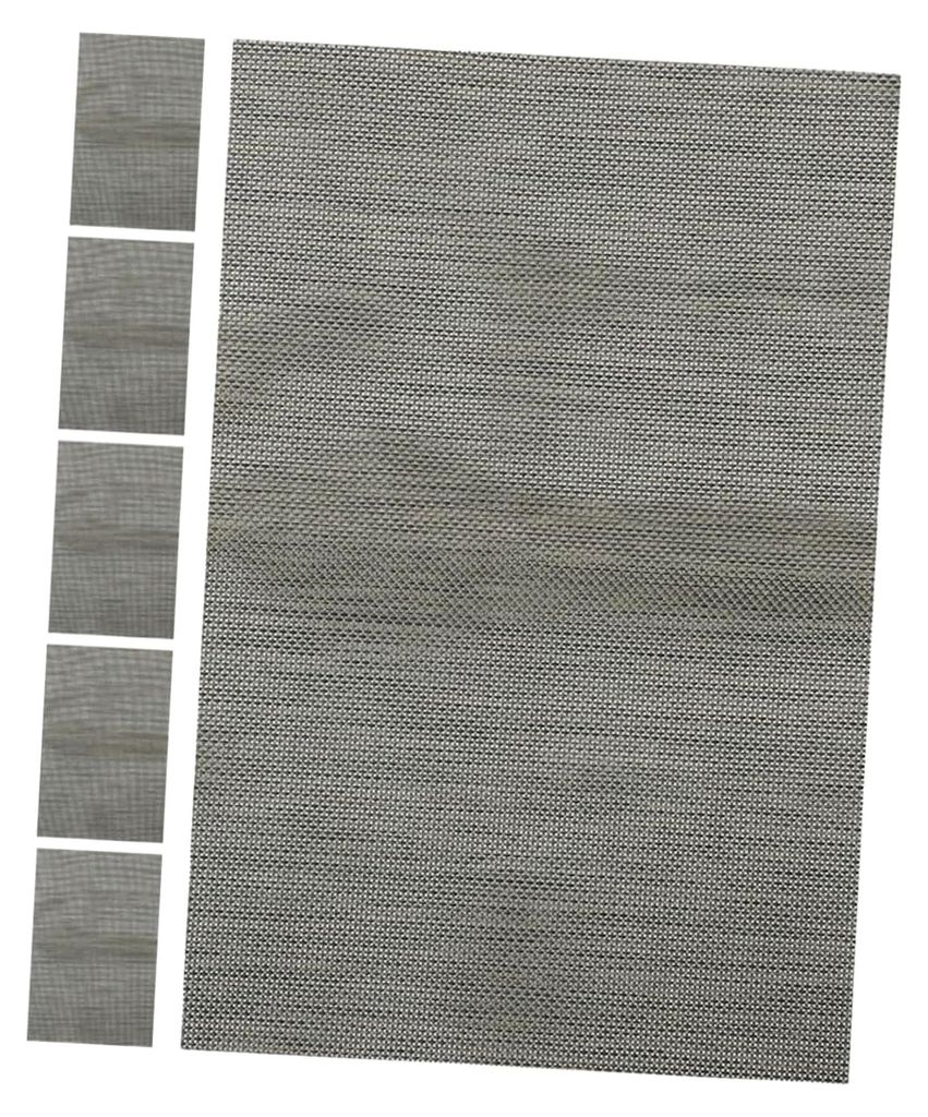 6-teiliges PVC Platzdeckchen Set – Abwaschbare, langlebige Tischsets mit Isolierung, hitzebeständig und verschleißfest, dekorative Platzmatten ...