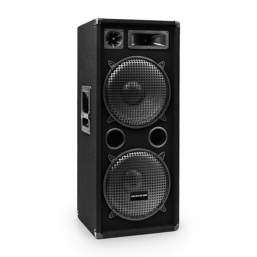Subwoofer 600W DJ PA 3-Wege Passiv Lautsprecher Box Bühnen Monitor 12" 30cm 