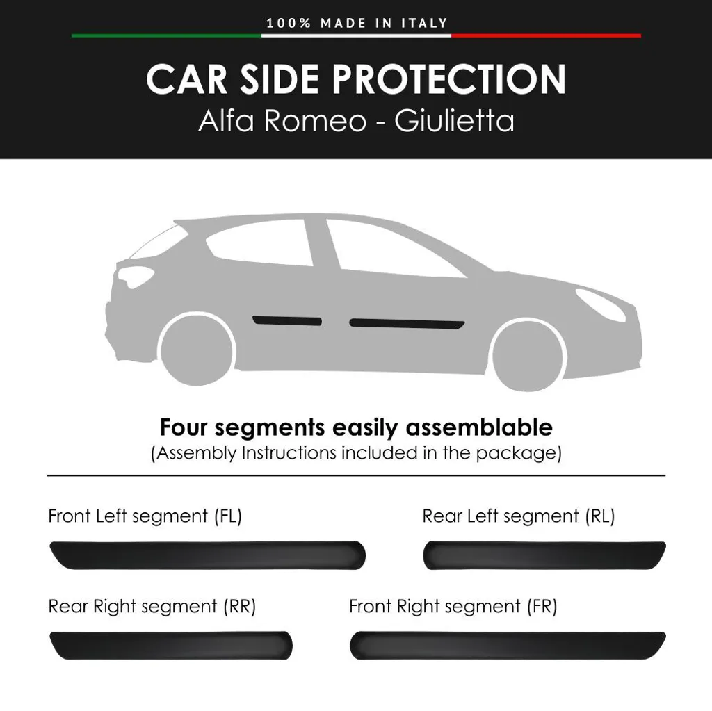 Évitez les rayures sur Alfa Romeo Giulietta avec ce pare-chocs 3M