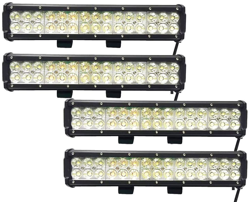 Greenmigo 4X 90W LED Arbeitsscheinwerfer Auto Scheinwerfer 12V 24V LED Zusatzscheinwerfer 6000K Offroad Flutlicht Arbeitslicht IP67 Wasserdicht fü...