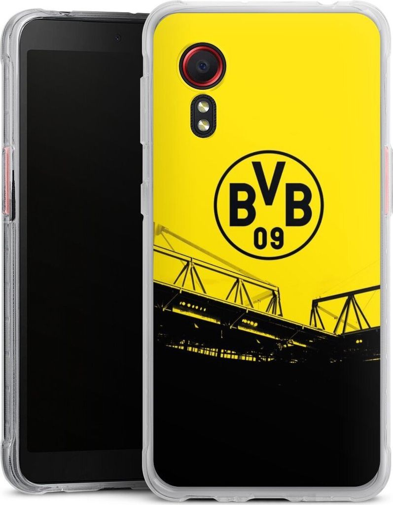 DeinDesign Handyhülle für Samsung Galaxy XCover 5 EE Silikon Hülle Case Smartphone Schutzhülle BVB Borussia Dortmund Fanartikel