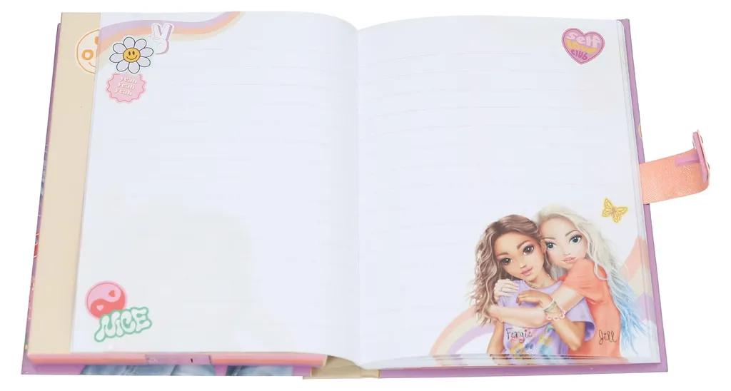 Carnet de Notes Secret pour Fille TOPModel avec Code et Sonorité Fun