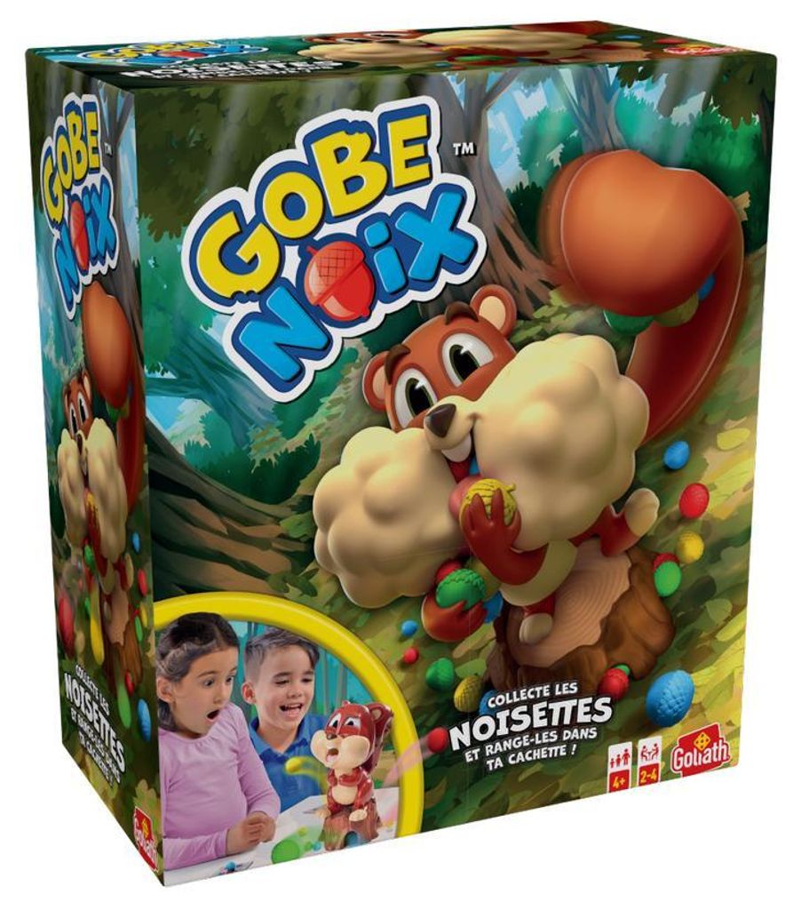 Goliath Brettspiel Cache Noisette - Lernspiel für Kinder ab 4 Jahren
