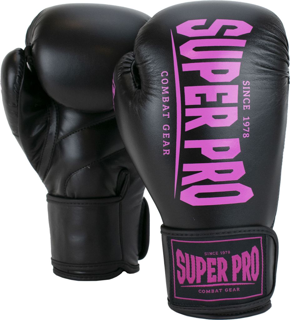Super Pro Combat Gear Champ - Zwart/Roze - 12 oz