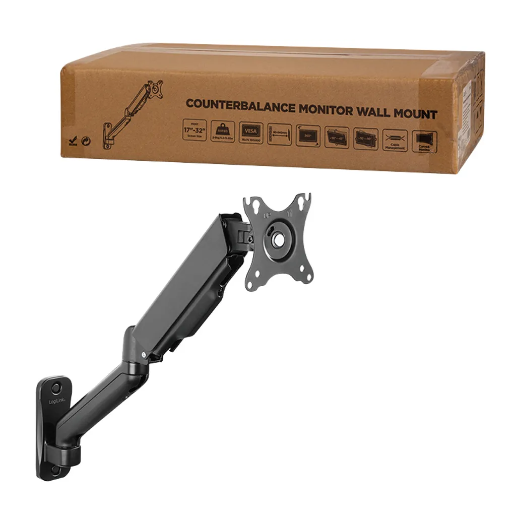 Support mural orientable pour optimiser votre bureau et écran 17-32" - 14