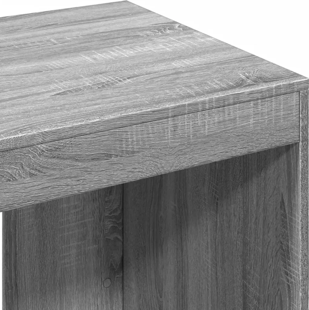 SYFAX™ Scrivania Grigio Sonoma 103,5x56,5x94 cm | Scrivania Ufficio Robusta - 6