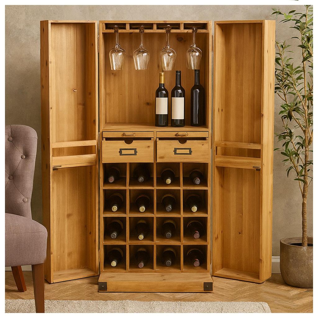 Weinregal Imelda für 16 Flaschen Produktbild 