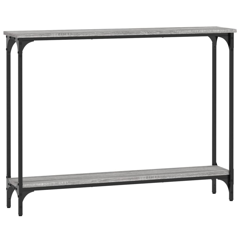 Konsolentisch Grau Sonoma 100x22,5x75 cm Holzwerkstoff Produktbild 