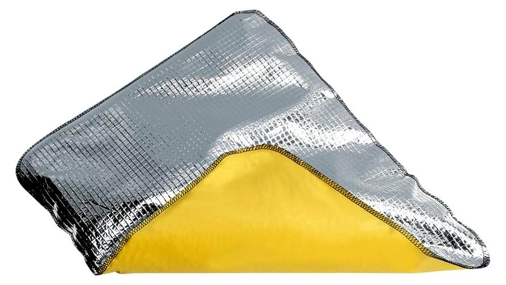 Sitzkissen Thermo wärmend wasserabweisend schmutzabweisend für unterwegs 35x45x1 cm