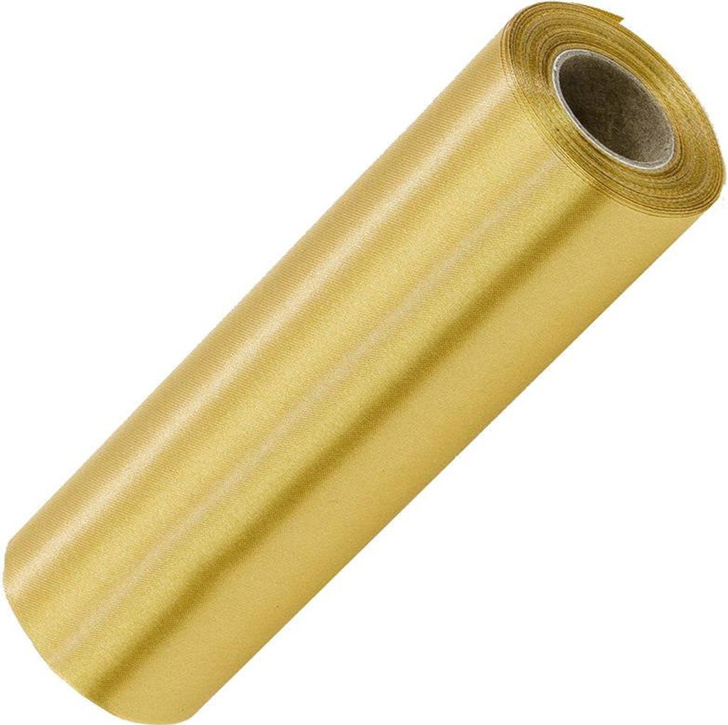 Nastro di raso per fiocchi 16 cm - oro Immagine del prodotto 