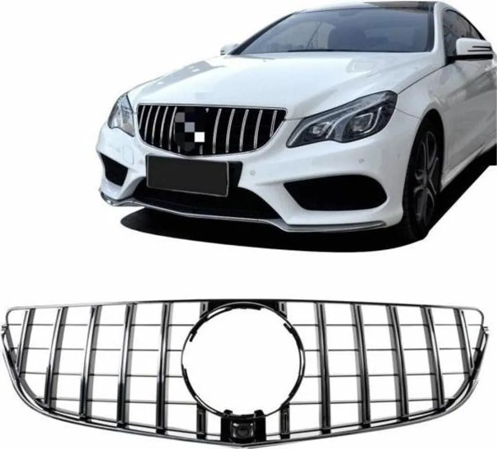Grille de radiateur sport chromée Mercedes E Coupé C207 Facelift GT